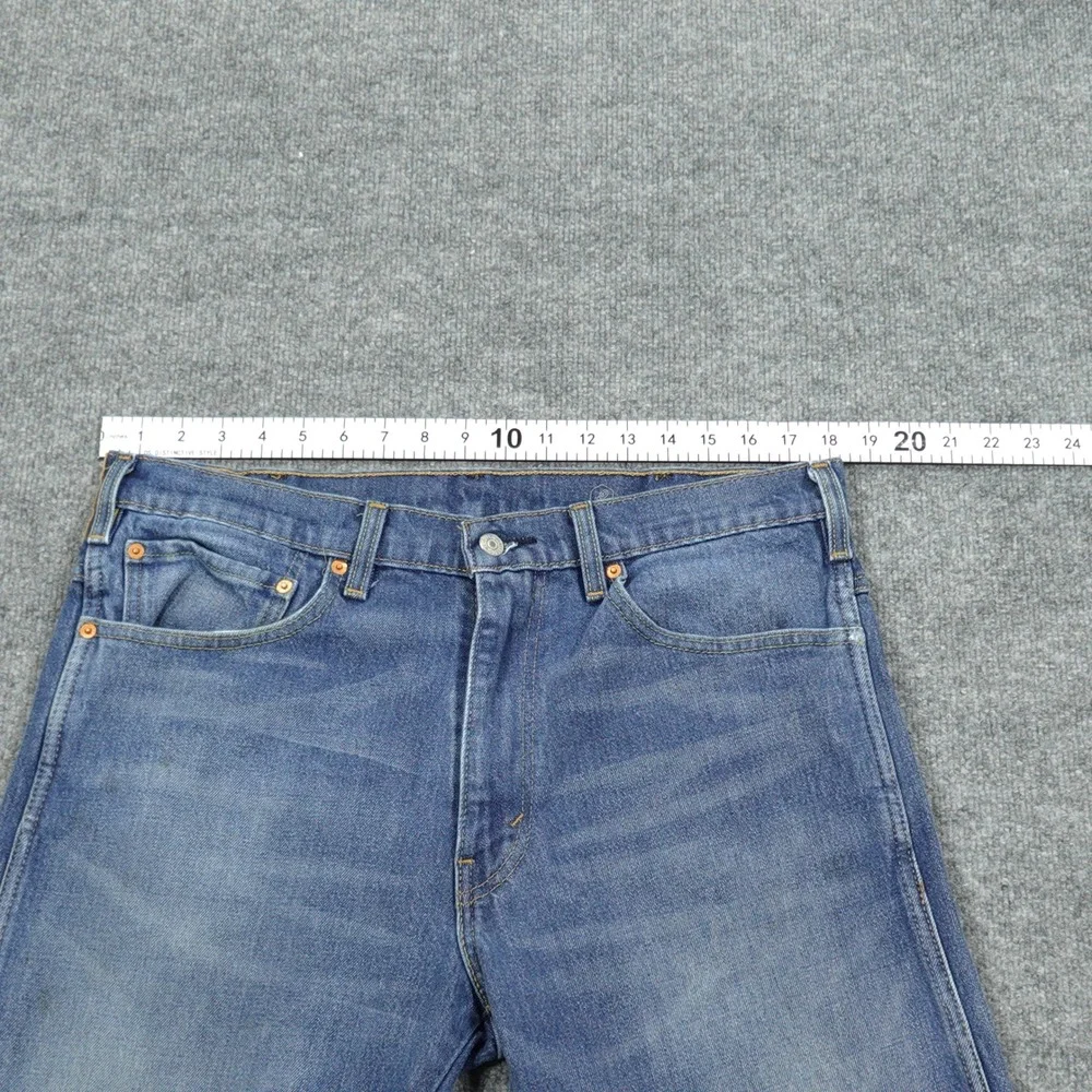 Levi's Jeans Mens 36x32 Blue Western Fit Strong Technology Stretch Denim